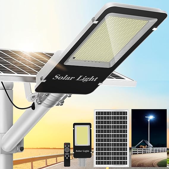 solar-powered street light