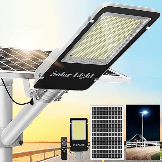 solar-powered street light