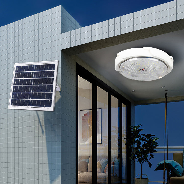 100W Solar-Powered Ceiling Light with Panel