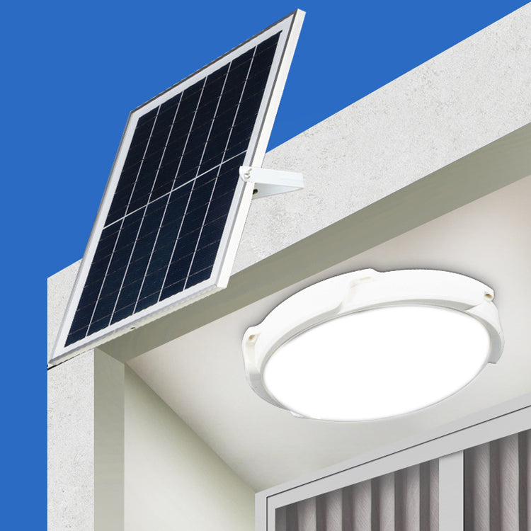 100W Solar-Powered Ceiling Light with Panel